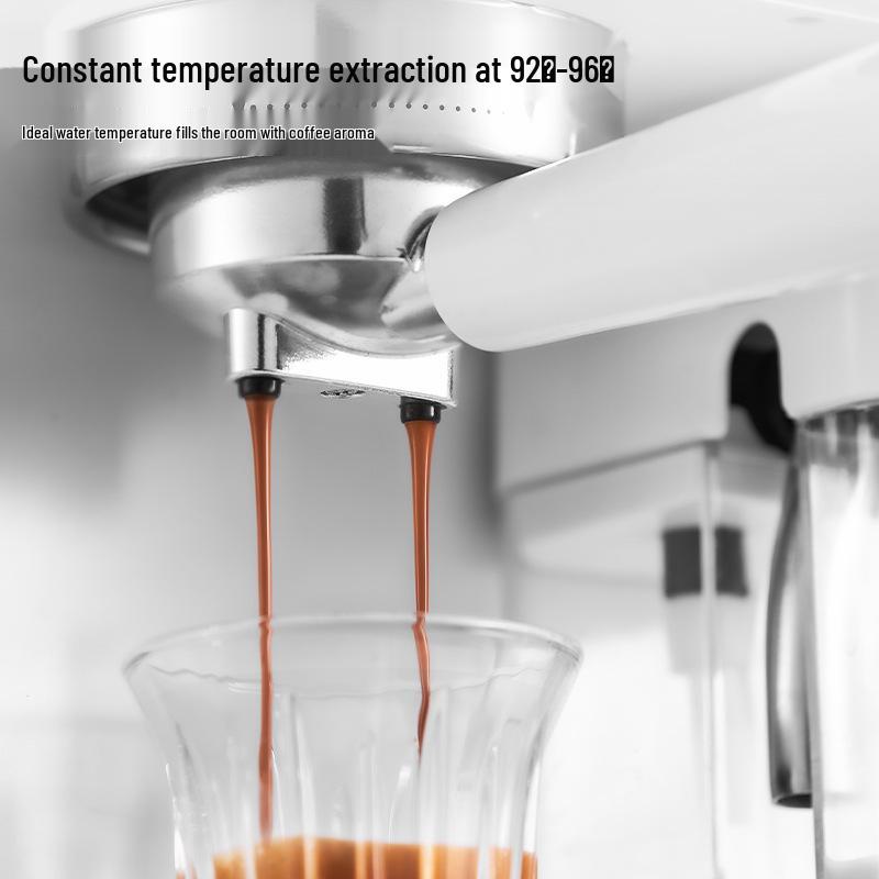Italienischer Smarter Milchaufschäumer & Espressomaschine mit Farb-Touchscreen - Heimisches Hochdruck-Halbautomatisches System