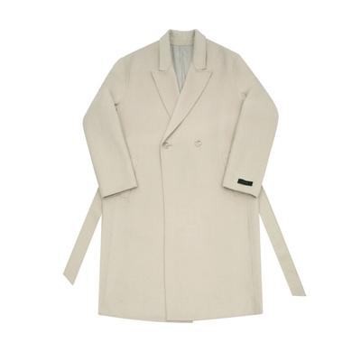 Woolen Coat Men's Winter Thickened Korean Style Trendy Loose Woolen Coat Mid-length Double-sided Woolen Windbreaker