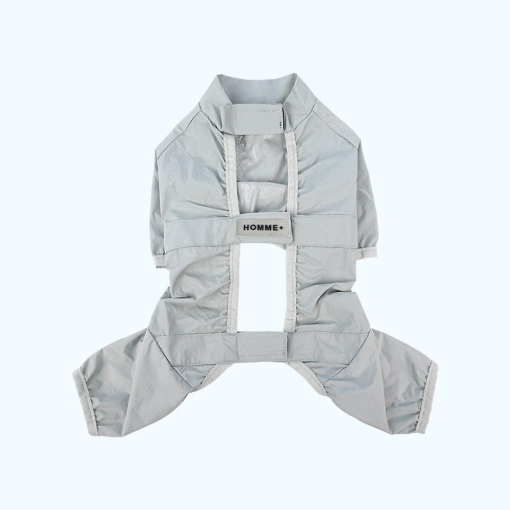 Pet summer anti-dirty four-legged pants thin go out rainy days waterproof leg guards dust pants clothes puppy breathable