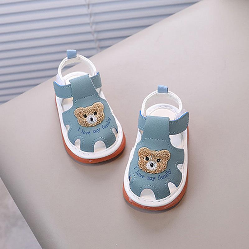 Baby Summer Toddler Soft Sole Shoes With Velcro Closure For Boys And Girls