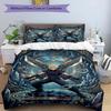 3pcs Duvet Cover Set (1*Duvet Cover + 2*Pillowcase, Without Core), Final Fantasy Print Bedding Set, Bedroom Decor, All‑Season, Birthday Gift