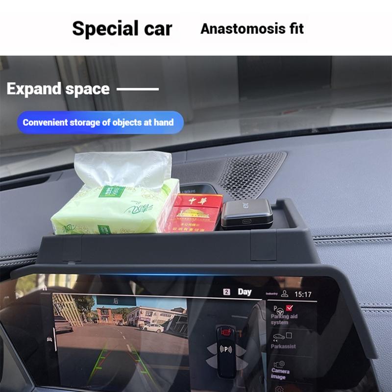 Dla BMW X5 G05/ X6 G06/ X7 G07 2019-2025 X6 G06 2020-2025 Schowek na Konsolę Środkową Organizer na Tacę na Deskę Rozdzielczą Akcesoria Wewnętrzne