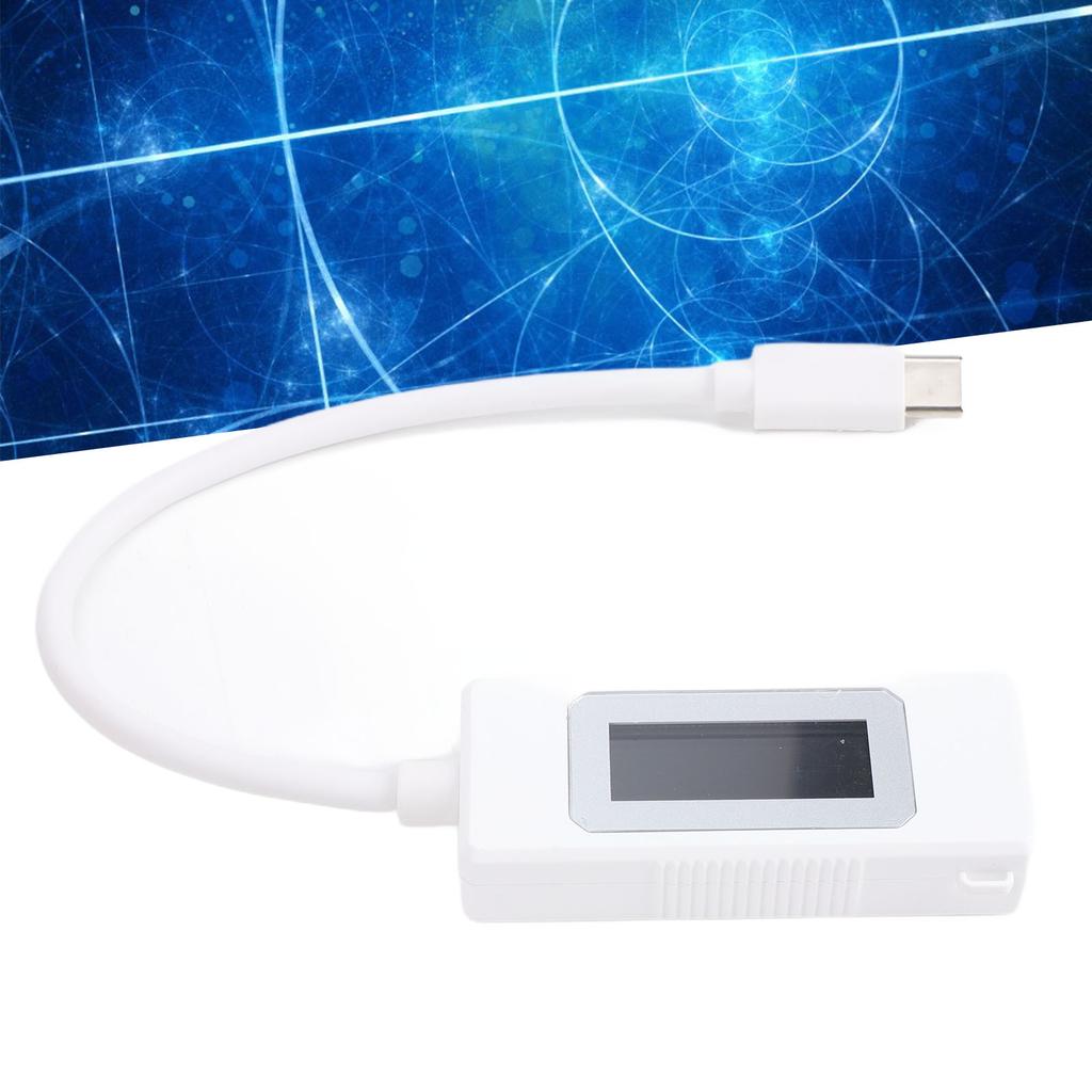 USB C Tester Multi Functional Color Screen Type C Voltage Current Power Capacity Meter