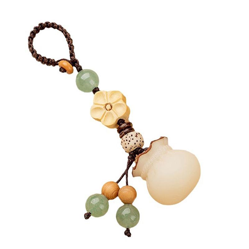 Hot Creative Lucky Bodhi Flower Phone Chain Chinese Style Good Luck Fortune Bodhi Pendant Phone Charms Decoration