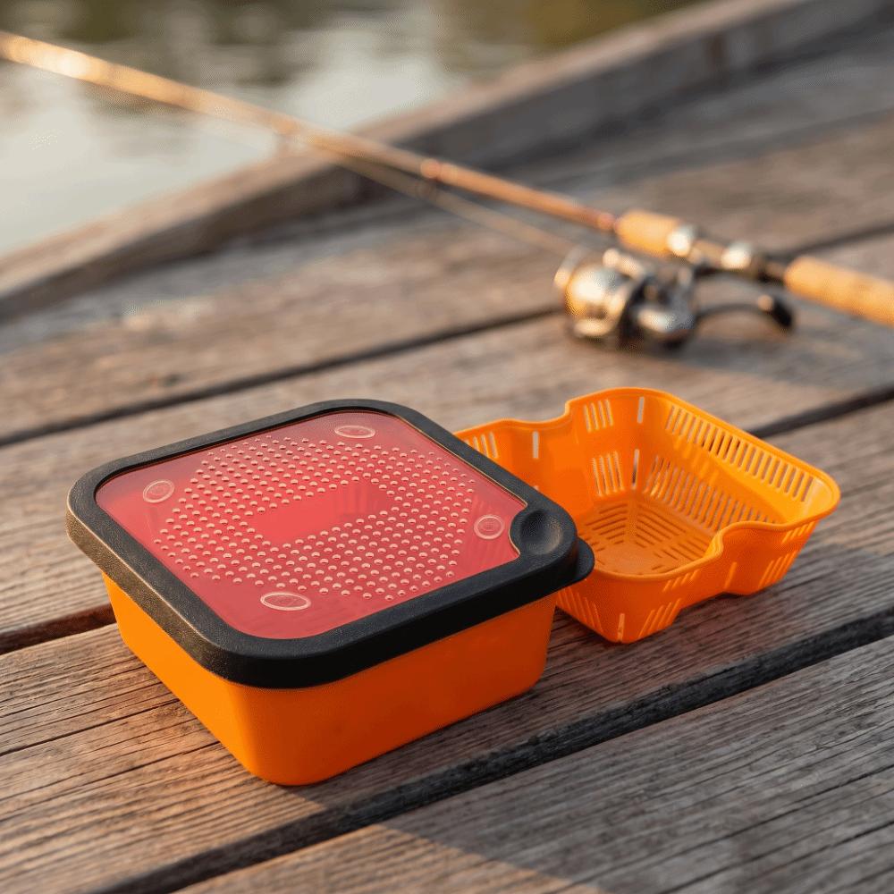Wearproof Bait Bucket Inner Frame Live Bait Box Portable Bait Storage Box  Live Bait Preparation