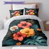Cartoon Pattern Bedding Quilt Set Quilt Cover Pillowcase Home Decoration Birthday Gift (1 * duvet cover + 2 * pillowcase, without core)