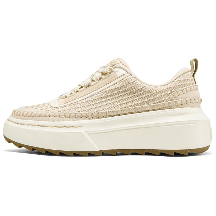 Skechers Court Classics Comfortable Versatile Shock Absorbing Durable Breathable Low Top Casual Sneakers Women sneakers Wheat 185240-NAT 38.5