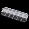 Art Charms Rhinestones Storage Box Jewelry Organizer Empty Case Nail Art Rhinestone Storage Box