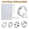 Invisible Ring Size Adjuster Acrylic/Silicone Clear Ring Bands Size Adjuster