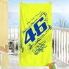 Modisches Handtuch Weich Pool Geschenk Für Reise Fitnessstudio Dusche Camping Schnelltrocknend Sport V-Valentino Moto R-Rossi Cool-46 Große Strandtücher