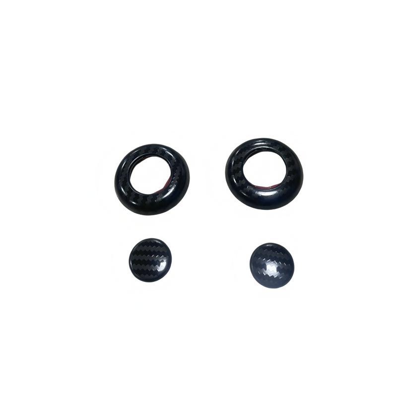 Car Headrest Adjustment Button Sequins Trim For Mercedes Benz C W205 E W213 GLC X253 2016-2018