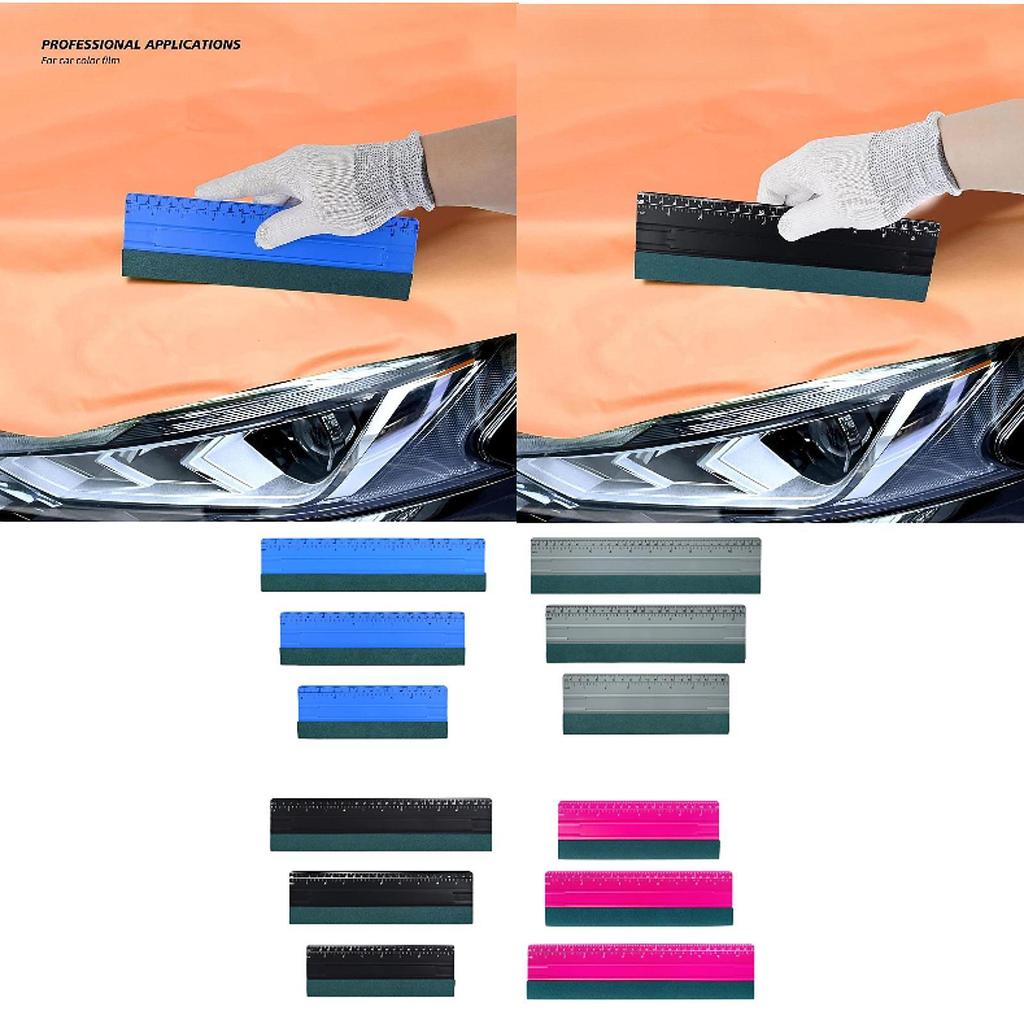 Large Felt Squeegee Scraper Kit for Car Wallpaper and Window Tinting Film Graphic Application