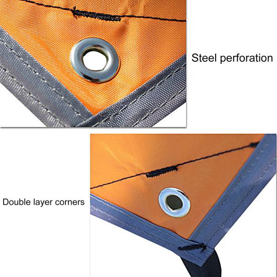 1 sada venkovního baldachýnu, bezpečný, vodotěsný, velký prostor odolný proti roztržení proti UV záření, postříbřený stan na kempování