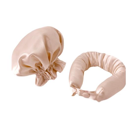 No Heat Hair Curling Rod Headband Satin Bonnet Women Overnight Sleeping Silk Hair Curler Long Hair Curls Roller Styling Tool