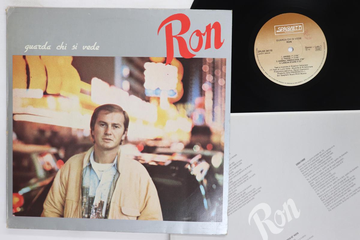 

LP Record RON Guarda Chi Si Vede ZPLSR34170 SPAGHETTI 1982 Italy Rock Used