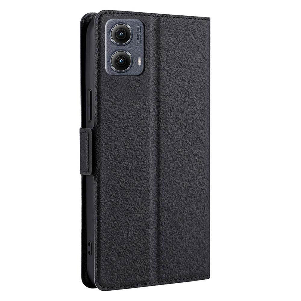 For Motorola Edge (2024) 5G Case Card Holder PU Leather Phone Cover
