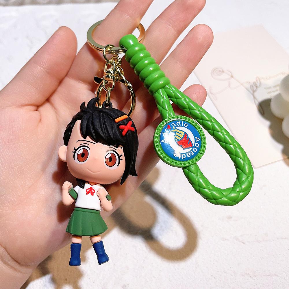 Kawaii Suzume No Tojimari Daijin Cat Keychain Figure Anime Action Figure Desktop Doll Collection Toy for Kid Gift