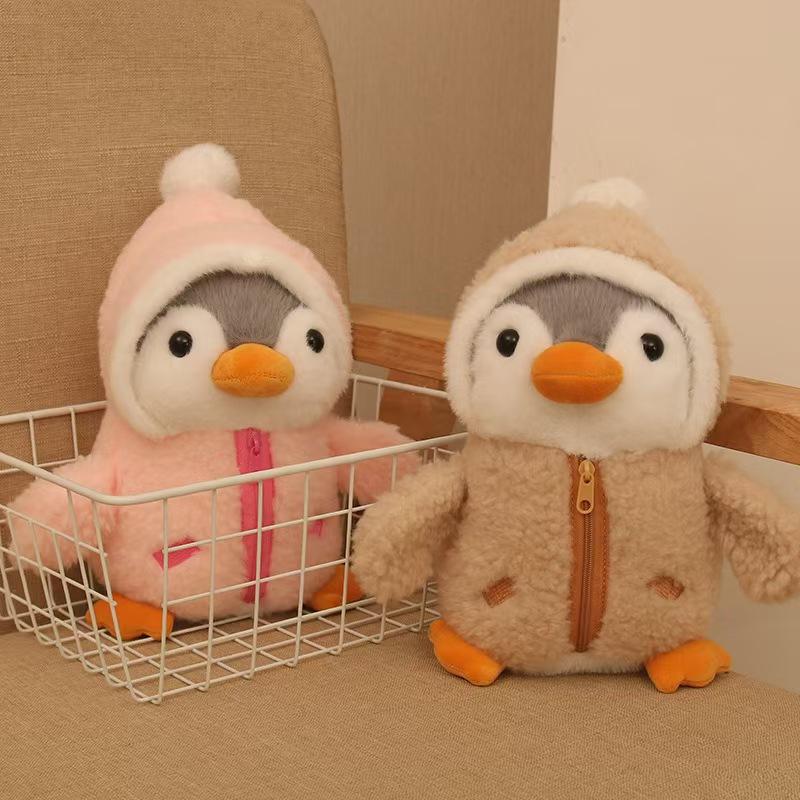 Uformell Pingvin Plysjleke Dukke Sovende Pute Dukke Barnas Bursdagsgave