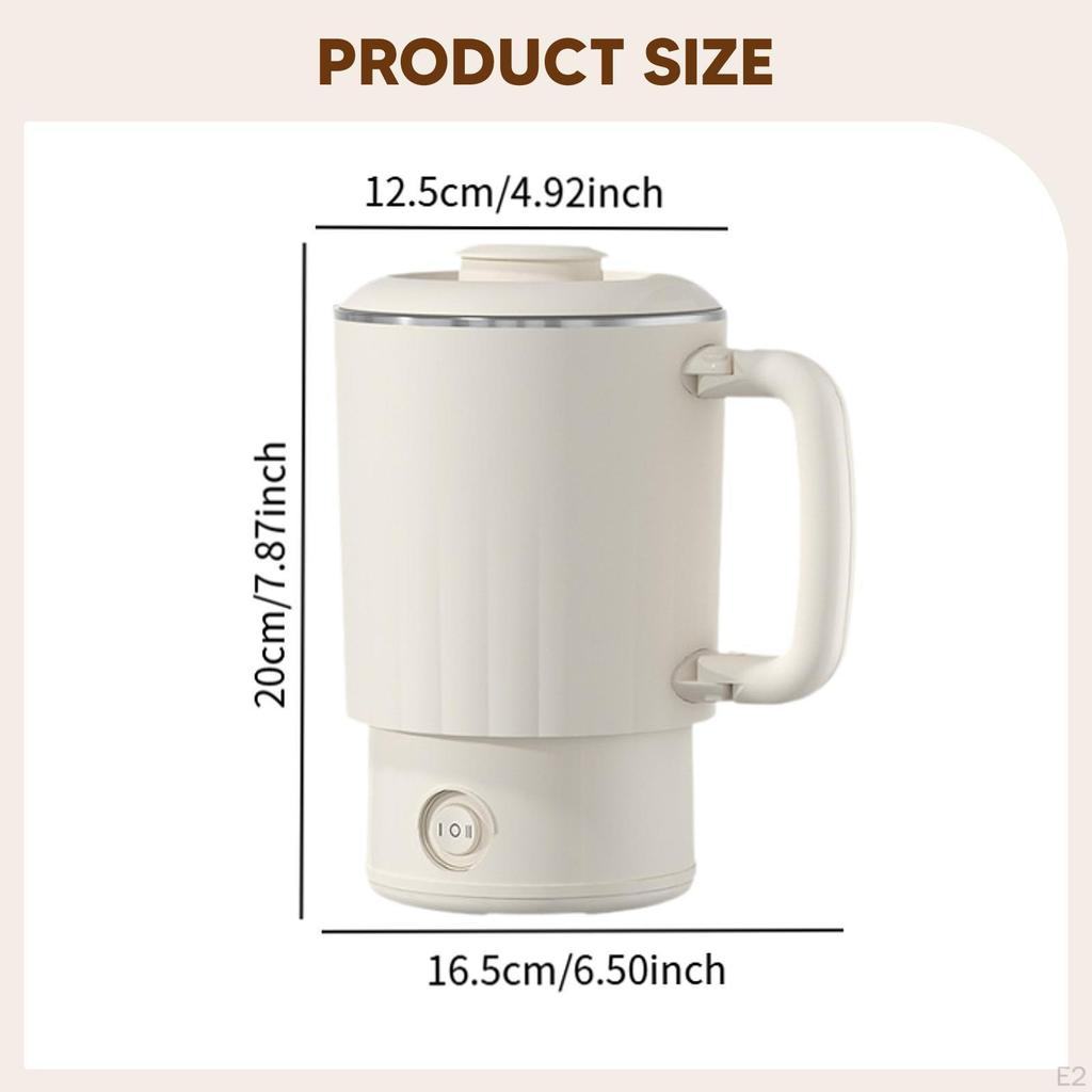 Small Electric Kettle Efficient 800ml Tea for Business Household Trip