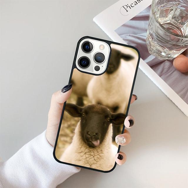 Cute Baby Pygmy Goat Phone Case Cover For iPhone 17 Air 15 16e 14 13 12 Pro Max 11 Pro Max Plus Coque Shell