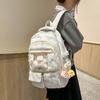 Junior High School Student Schoolbag Women's Colorful Embroidery Backpack Large Capacity Student Backpack