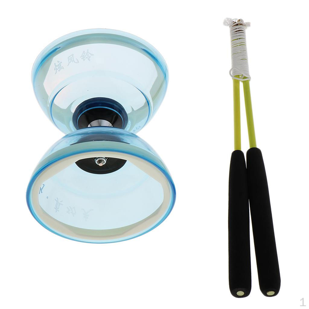 3 Bearing Diabolo Handsticks Juggling Toy, Size 13cm