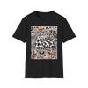 Einfach Kühe Grafik-T-Shirt | Highland-Kuh Muster Collage T-Shirt