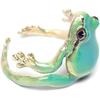 Latest-Tree Frog Ring, Adjustable Tree Frog Ring, Creative Frog Ring, Open Frogs Shaped Delicate Frog Ring for Women