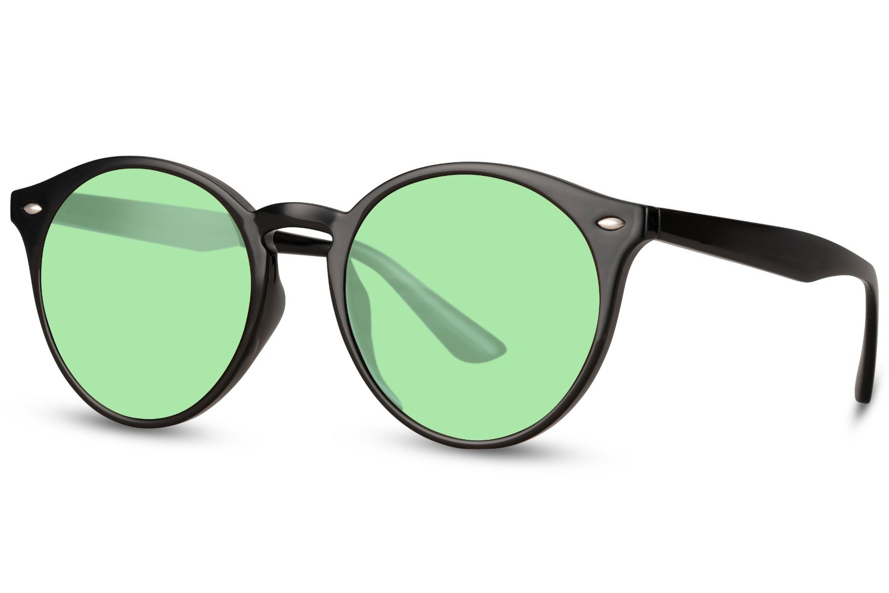 

Round Colorful Unisex Designer Sunglasses MARQEL aero синього кольору