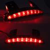 Motor Bike Motorcycle Lights Rear Fender Edge Red LED Brake Tail Light Motocycle for Touring Sportster XL 883 1200 Cafe Racer