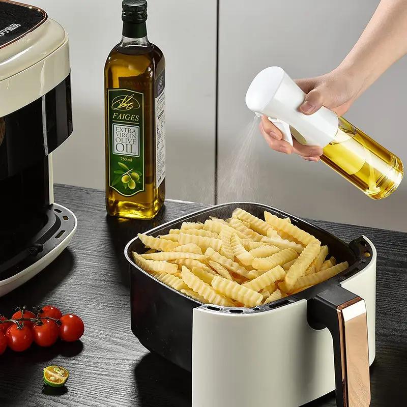 200ml /300ml Oil Spray Bottle for Cooking Kitchen Olive Oil Sprayer for Camping BBQ Baking Vinegar Soy Sauce