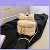 Adorable Modern Pu Leather Chain Bag 2023 Spring Fashion Trendy Girls Bag