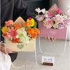 5pcs Elegant Handmade Flower Package Box DIY Gift Wrapping Flower Envelope Box Floral Arrangement Box Wedding
