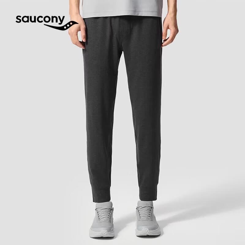

Saucony Men s Slim Fit Knit Sports Trousers M