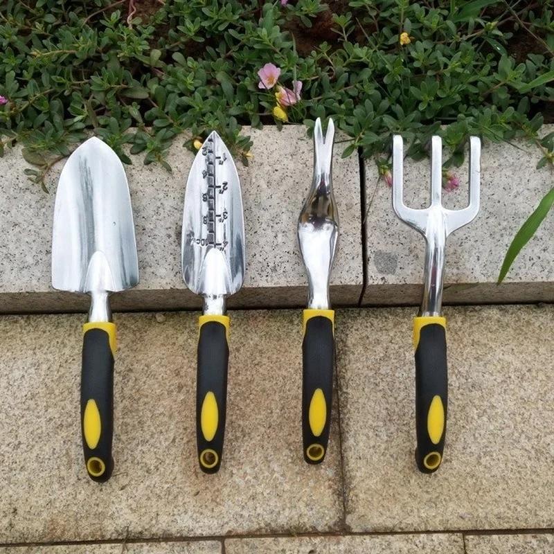 New Weed Garden Tools Shovel Rake Shovel Scissor Set Multi Purpose Garden Tools Home High-quality Aluminum Alloy Garden Tool Set