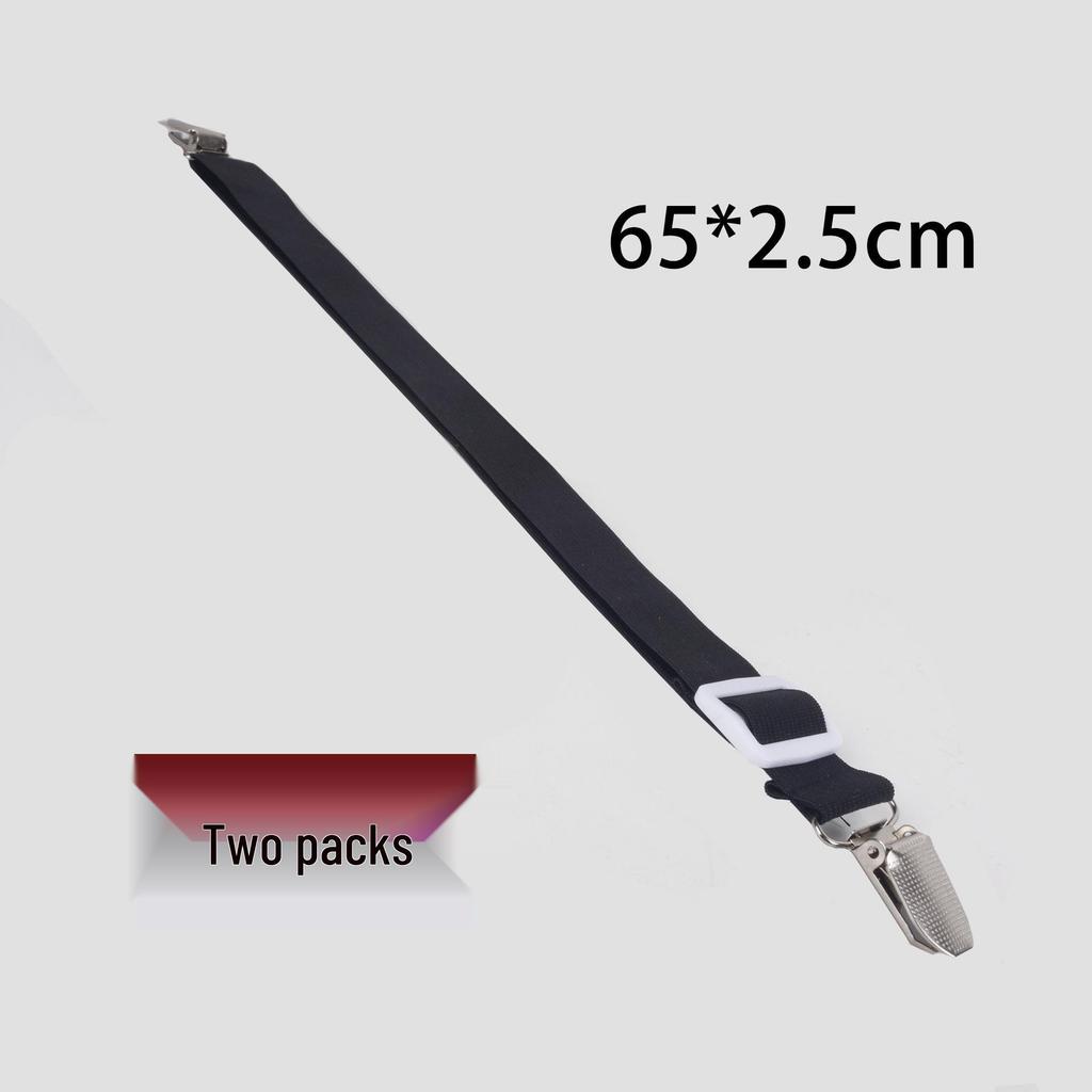 Adjustable Non-Slip Bed and Tablecloth Fasteners, 2-Pack