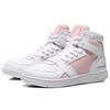 New LiNing Abrasion Resistant Slip Resistant High Top Skateboard Shoes Women's Pink White AGCN358-4