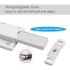 2pcs Push to Open Magnet - Cabinet Door Opener Tip On for Furniture - Heavy Duty - Includes Mounting Material