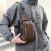 Men's Chest Bag Oxford Shoulder Crossbody Bag Waterproof USB Combination Lock Riding Bag