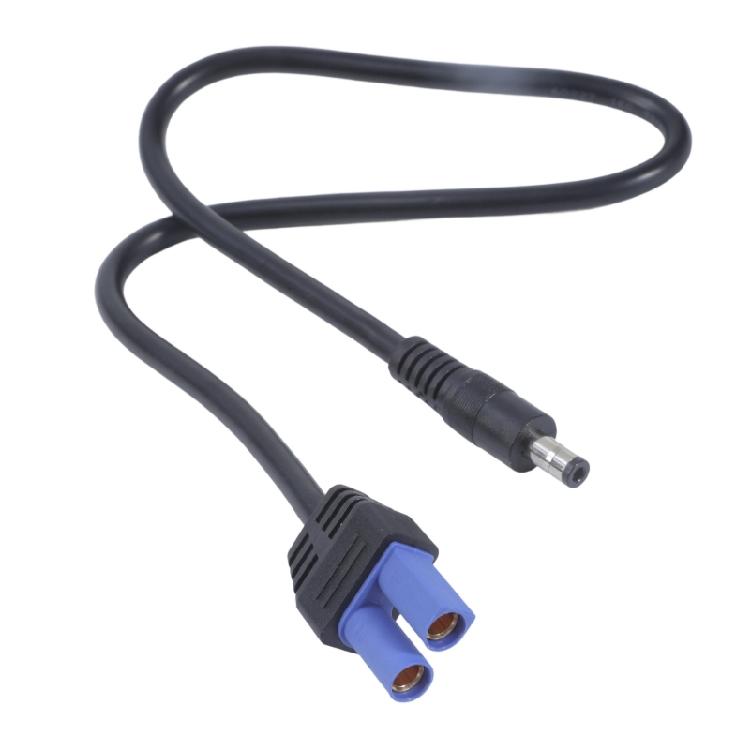 

Адаптерний кабель EC5 Female до DC5.5mm Male Power Cable 180W Output Для автомобільних акумуляторних систем Аварійний стартер 1