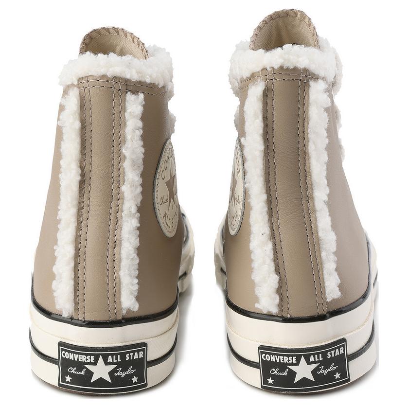 Converse 1970s Fashion High Top Canvas Shoes Unisex Sneakers Brown A12450C