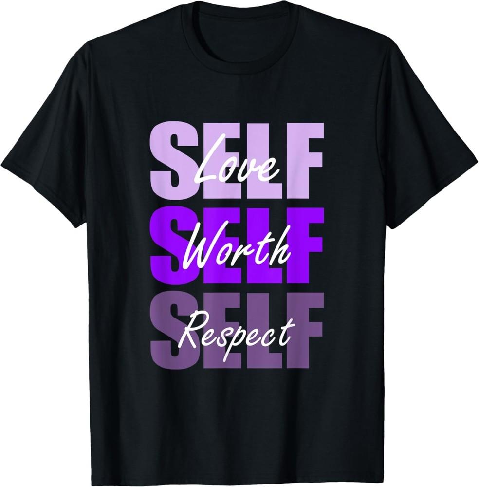 Purple Self-ish X 3 Purple Color Graphic T-Shirt Unisex T-Shirt M