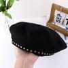 Warm British Style All-match Winter Autumn Korean Style Hat Star Berets Women Cap Painter Hat