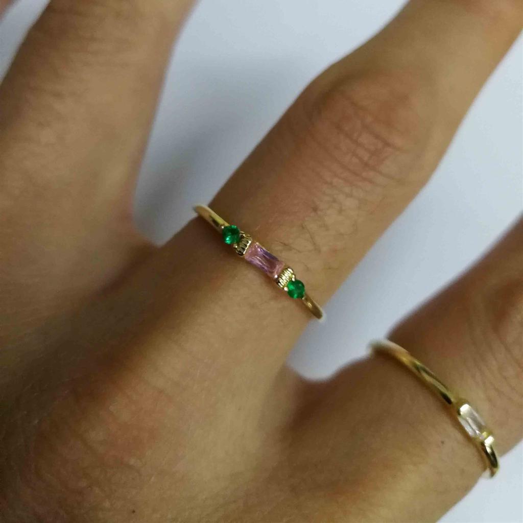 4 Pieces / Set Of Fashion Women's Rings Alloy Ring Diamond Jewelry