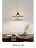 Simple Modern Crystal Chandelier for Restaurant or Bedroom
