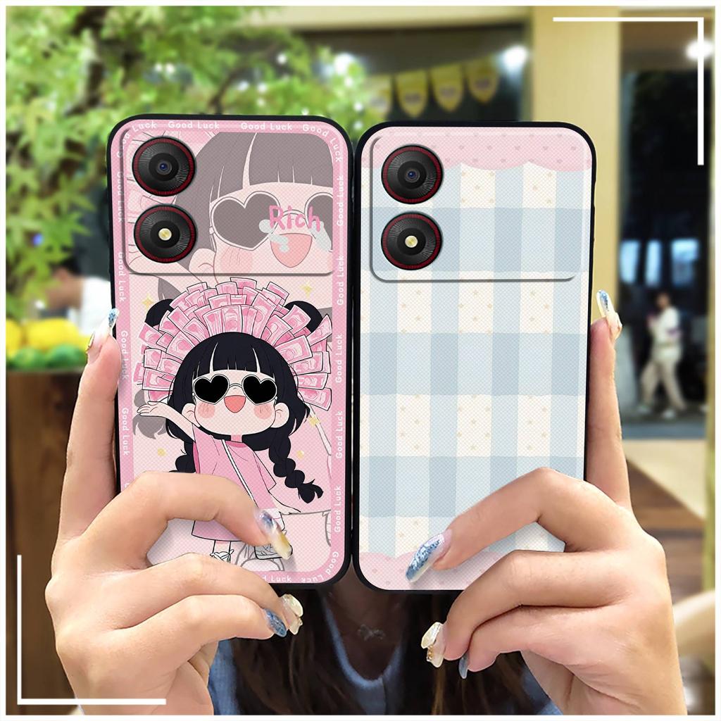 Urocze etui TPU na telefon ZTE Blade A34 Ochronne Trwałe Etui na telefon Modny Design Wodoodporny Silikon Odporny na wstrząsy