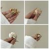 Adjustable Open Band Hermit Crab Statement Ring Conch Shell Wrap Ring  Music Festival Outfit