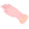Manicure Practice Hand Model Embedded Nail Grooves Bendable Nails Tips Art Trainer Hand for Props Di