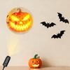 Starry Sky Moon Lamp - Creative LED Projection Night Light with Ghost Face Expressions, USB Decorative Lamp.