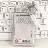 1Style School Card Access Card Holder Acrylic Transparent Protective Sleeve ID Card Bus Meal Worker ID Card Holder